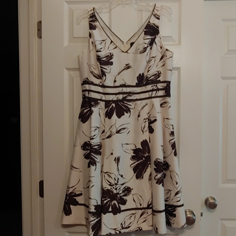 Aline floral dress